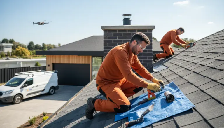 Flashing repair (chimney, wall, valley) in Ramona, CA 