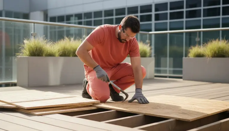 Decking/sheathing replacement